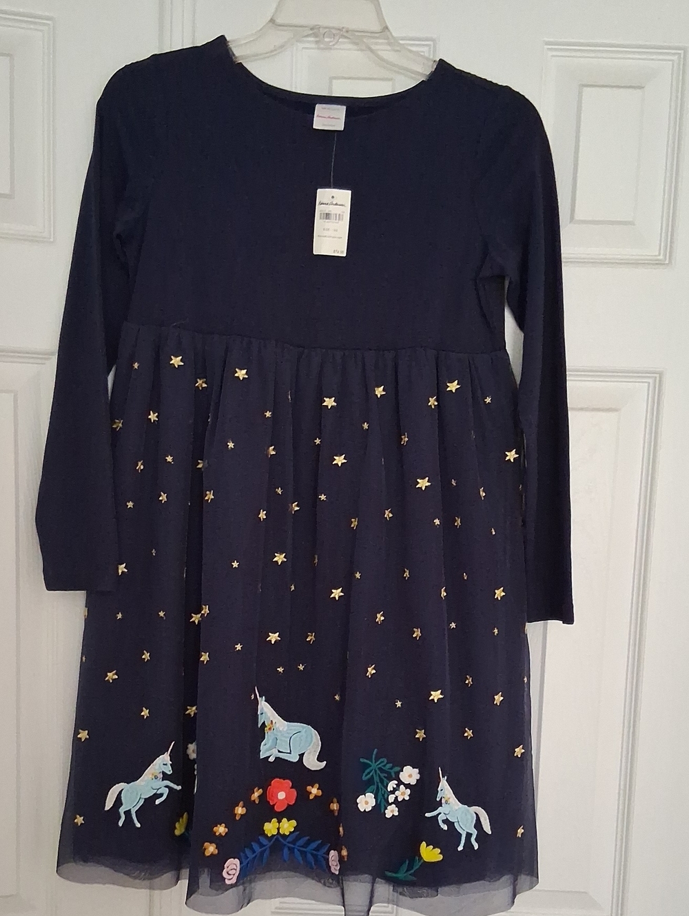 Hanna Andersson Girls Comfy Holiday Dress